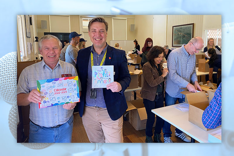 Special delivery for kids in care, with love from Queensland
