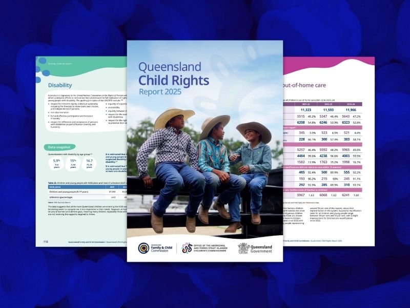 Thumbnail for news article Child rights report released