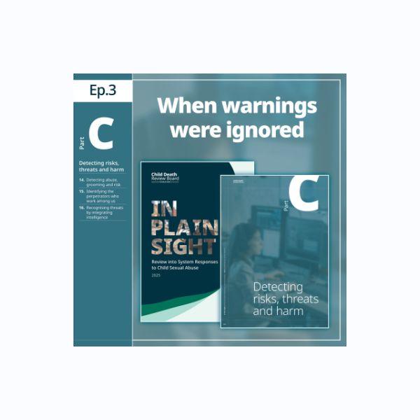 Thumbnail for In Plain Sight Podcast Episode 3