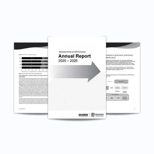 Cover for annual report 2025–26