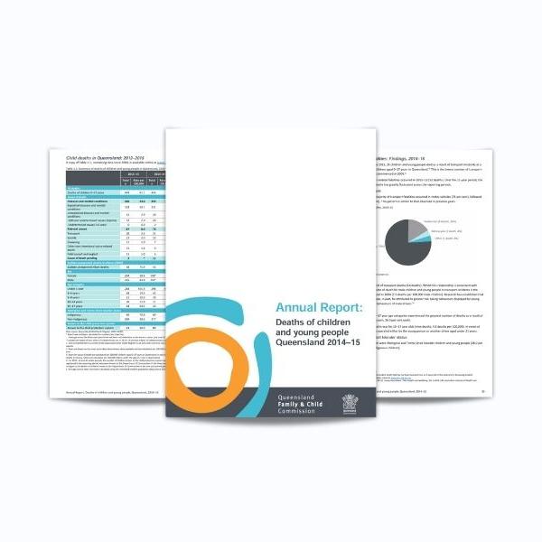 Thumbnail for Annual Report deaths of children and young people 2014–15
