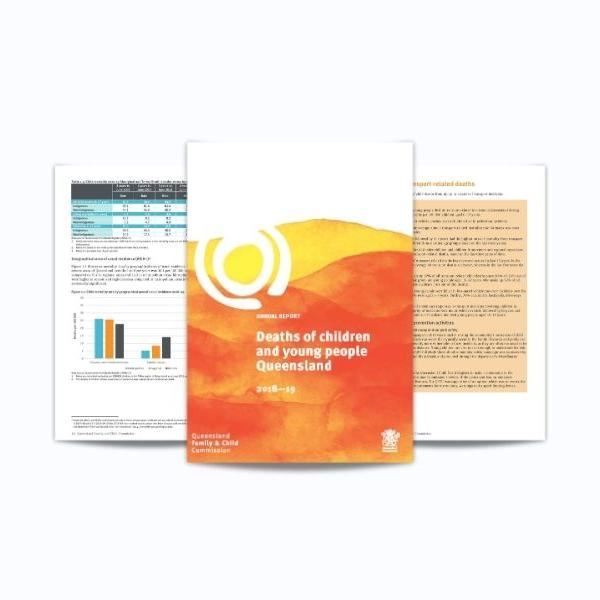 Thumbnail for Annual Report deaths of children and young people 2018–19