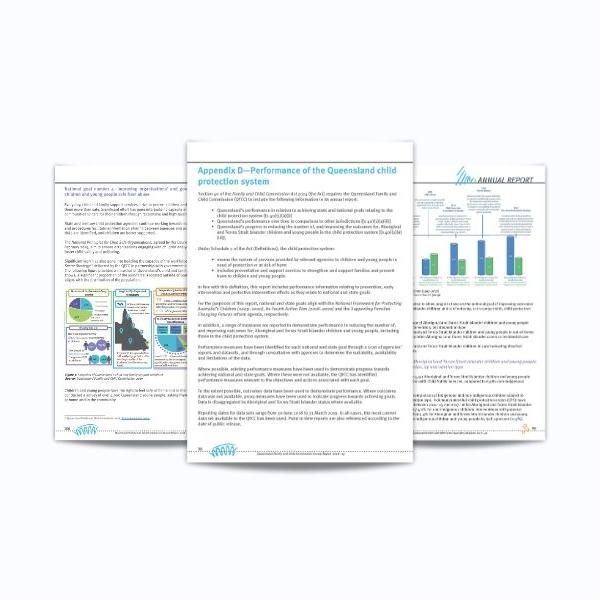 Thumbnail for Annual Report of the performance on the Queensland child protection system 2018–19