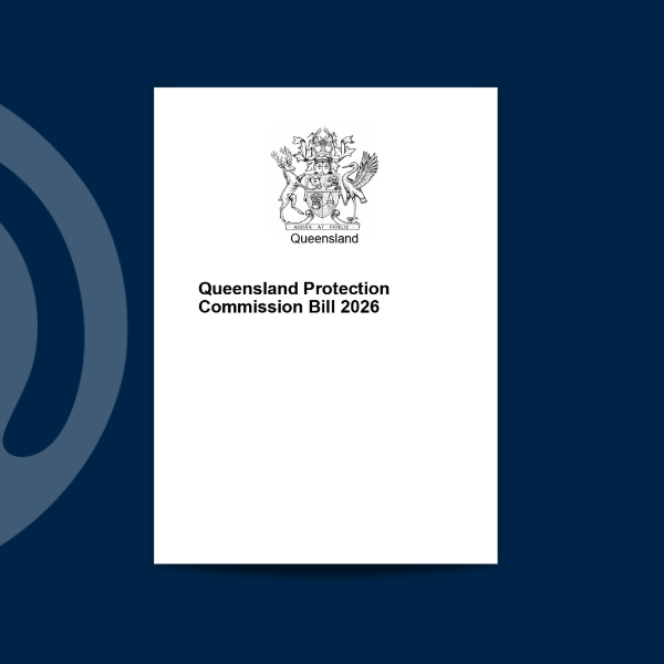 Queensland Protection Commission Bill 2026 cover  