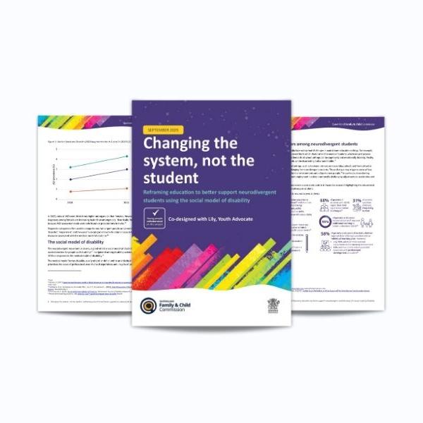 Thumbnail for Changing the system not the student