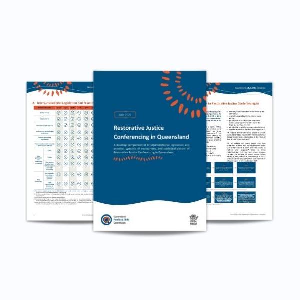 Thumbnail for Restorative justice conferencing in Queensland report