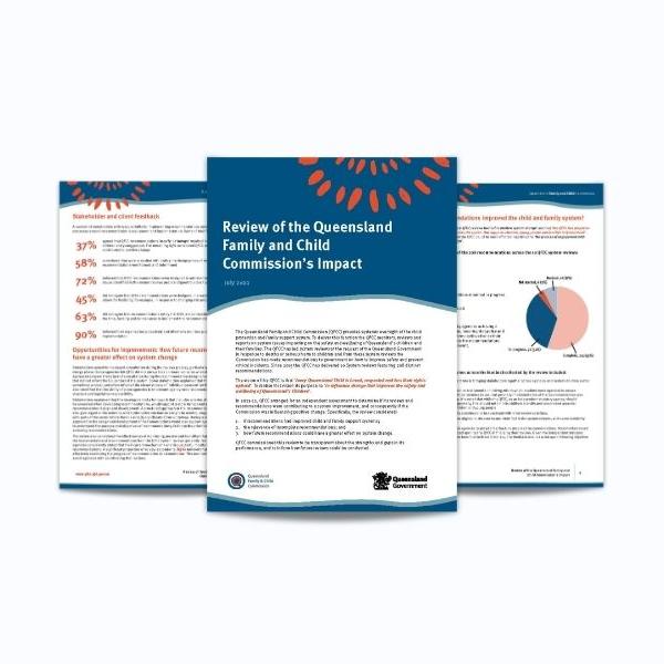 Thumbnail for Review of the Queensland Family and Child Commission’s impact