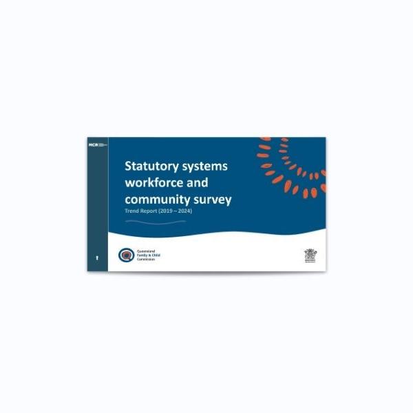 Thumbnail for Statutory systems workforce and community survey: Trend report 2019–24