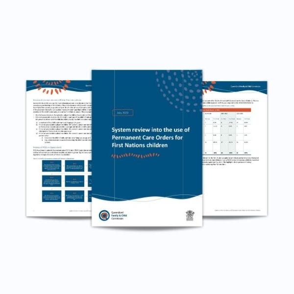 Thumbnail for System review into the use of Permanent Care Orders for First Nations children