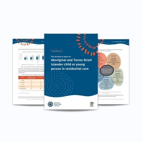 Thumbnail for The decision to place an Aboriginal and Torres Strait Islander child or young person in residential care