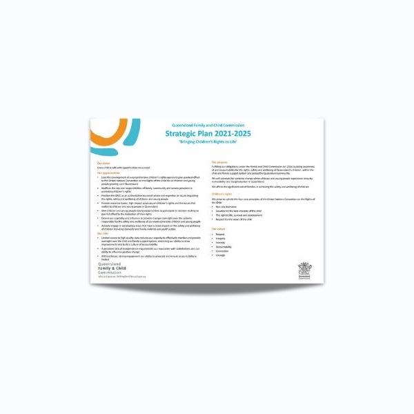 Thumbnail for Strategic Plan 2021–25 (superseded in June 2022)