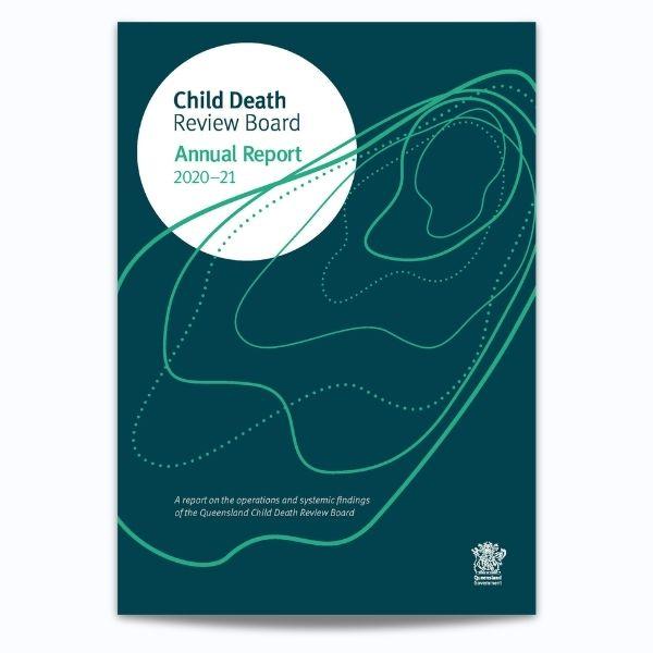 Cover for Child Death Review Board Annual Report 2020–21
