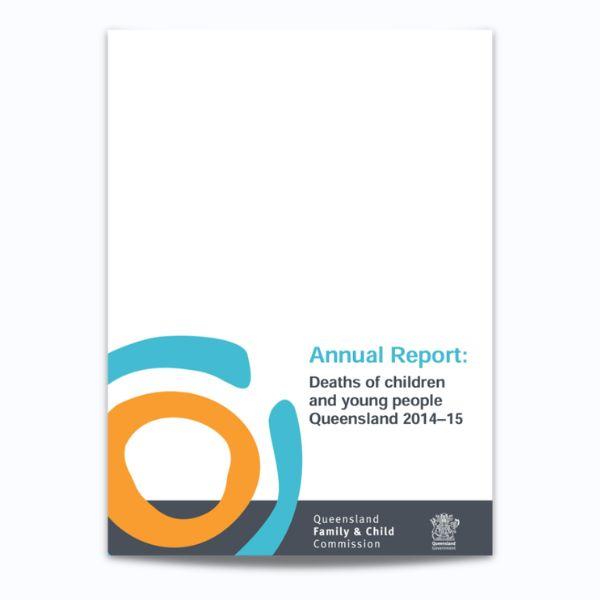 Cover of Annual Report deaths of children and young people 2014–15