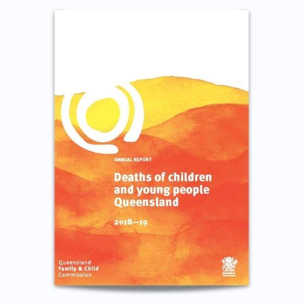Cover for Annual Report deaths of children and young people 2018–19