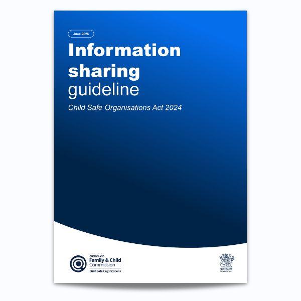 Cover for Information sharing guidelines