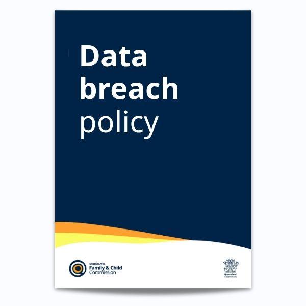 Cover for the Data breach policy