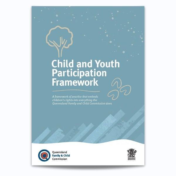 Cover for Child Youth Participation Framework 2022