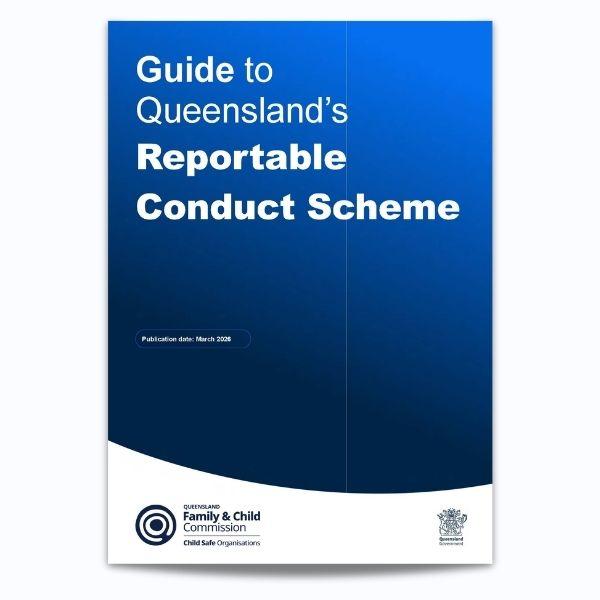 Thumbnail for the Guide to Queensland's Reportable Conduct Scheme