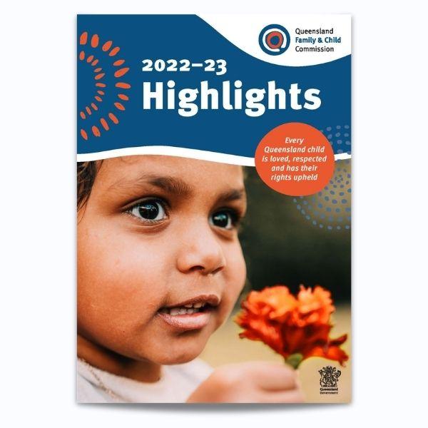 Cover for Annual Report Highlights 2022–23