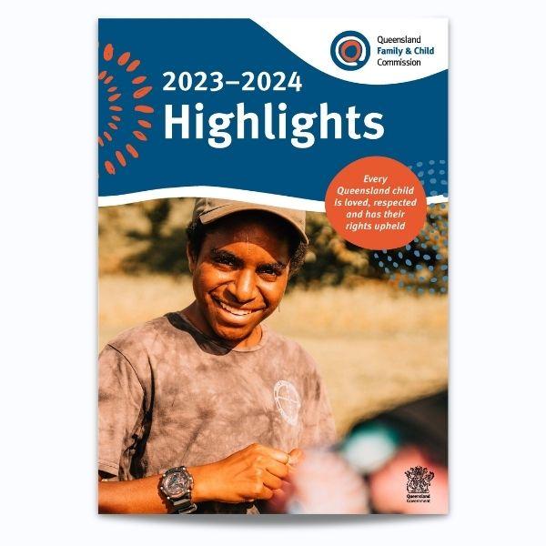 Cover for Annual Report Highlights 2023–24