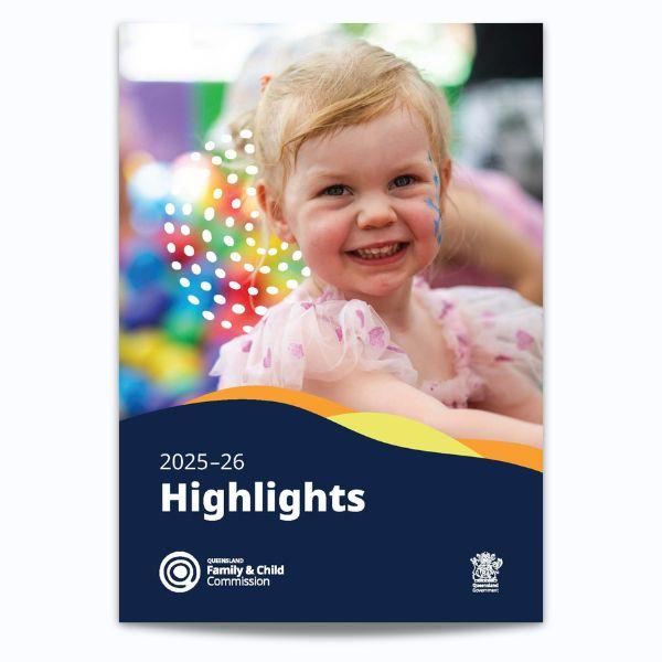 Cover of the Annual Report Highlights 2025–26