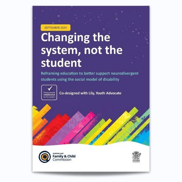 Cover for Changing the system not the student