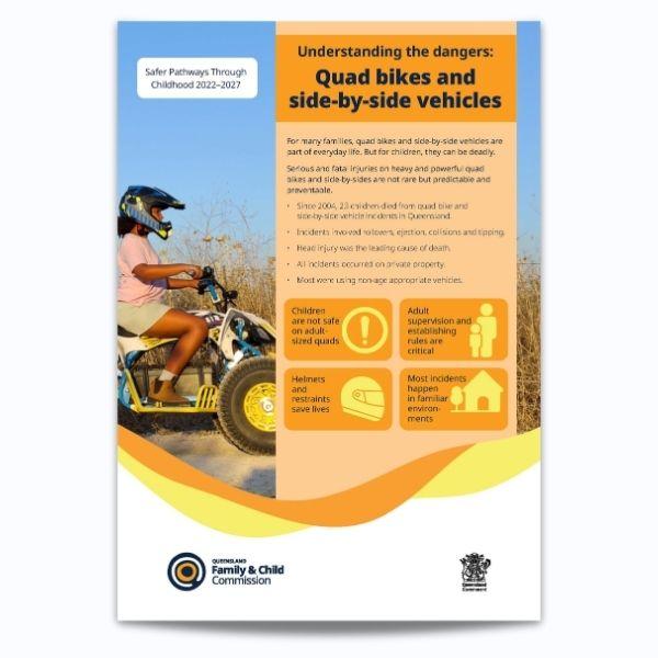 Cover for Understanding the dangers: Quad bikes and side-by-side vehicles