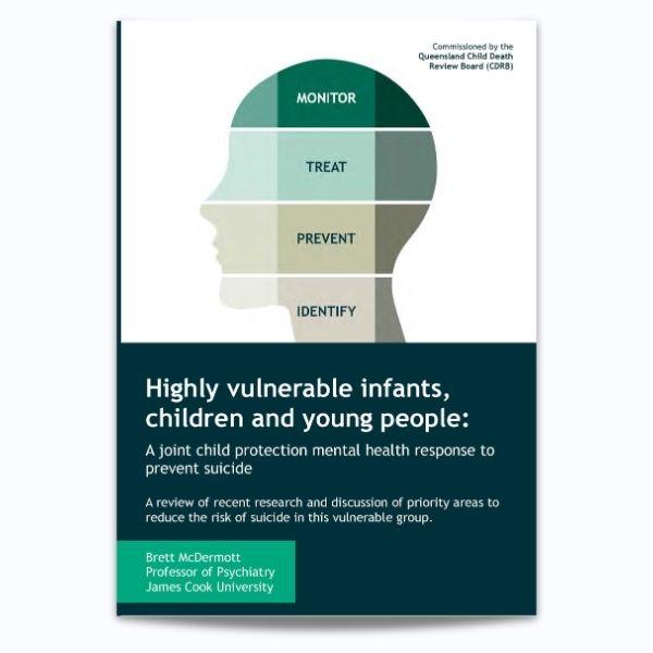 Cover for Preventing youth suicide research report