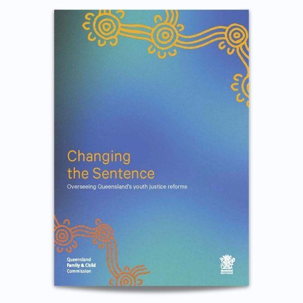 Cover for Changing the sentence