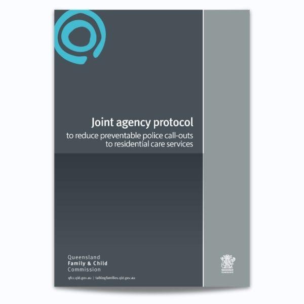 Cover for Joint agency protocol to reduce preventable police call-outs to residential care services