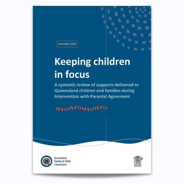 Cover for Keeping children in focus