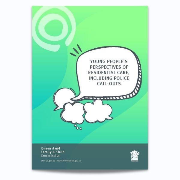 Cover for Young people’s perspectives on residential care, including police call-outs