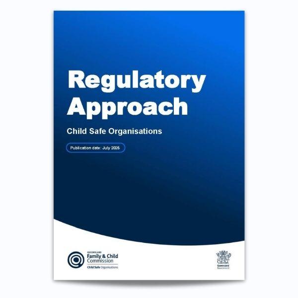 Cover for Regulatory approach