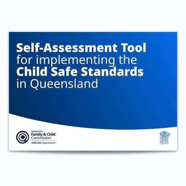 Cover for Self-Assessment tool for implementing the Child Safe Standards