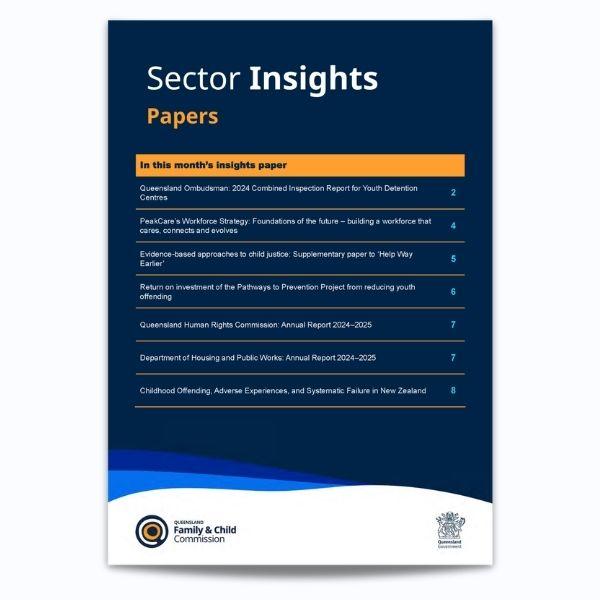 Publication cover for Sector Insights